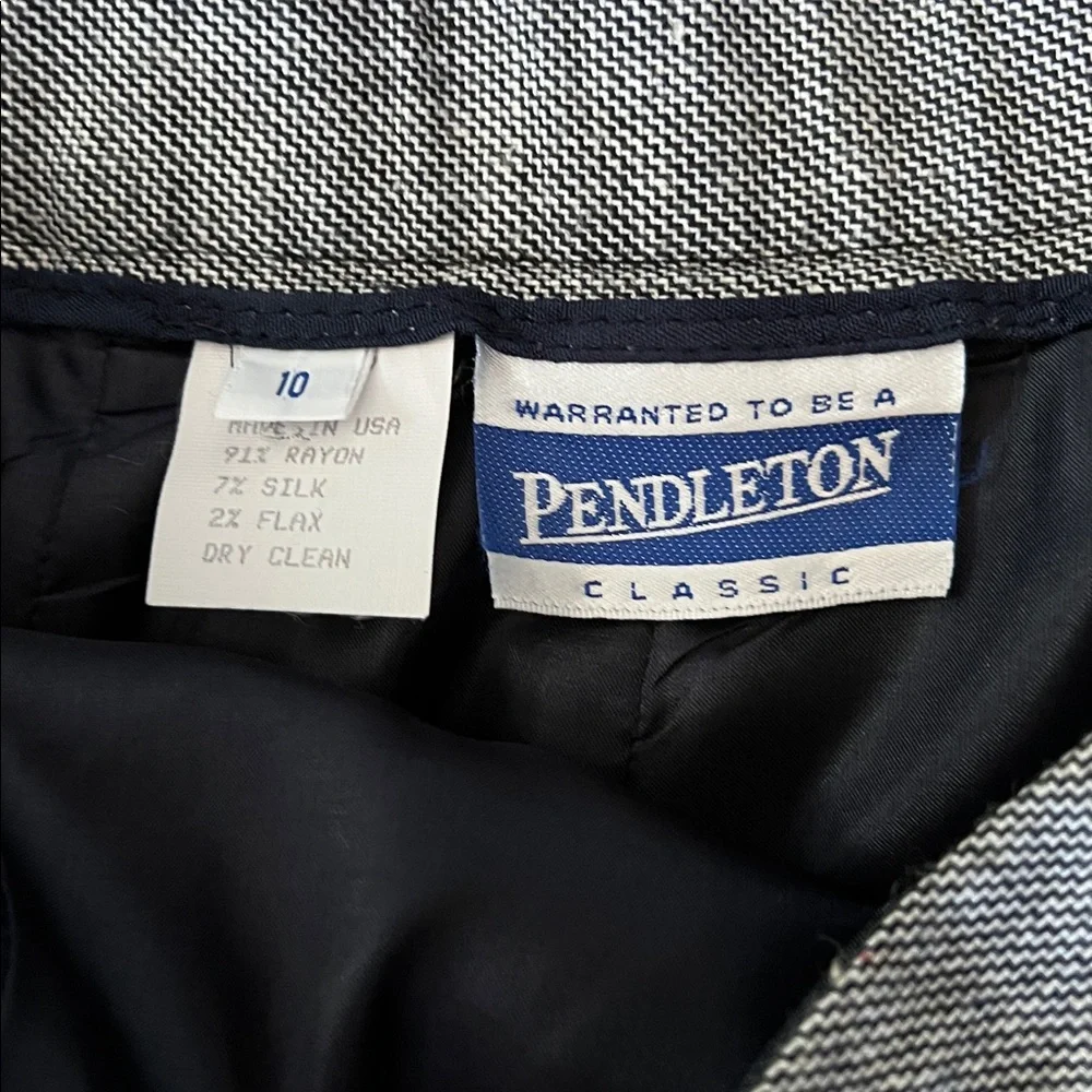 Women’s Vintage Pendleton Lined Plain Front Trousers